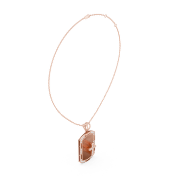 Luxe Shield Engravable Pendant Necklace