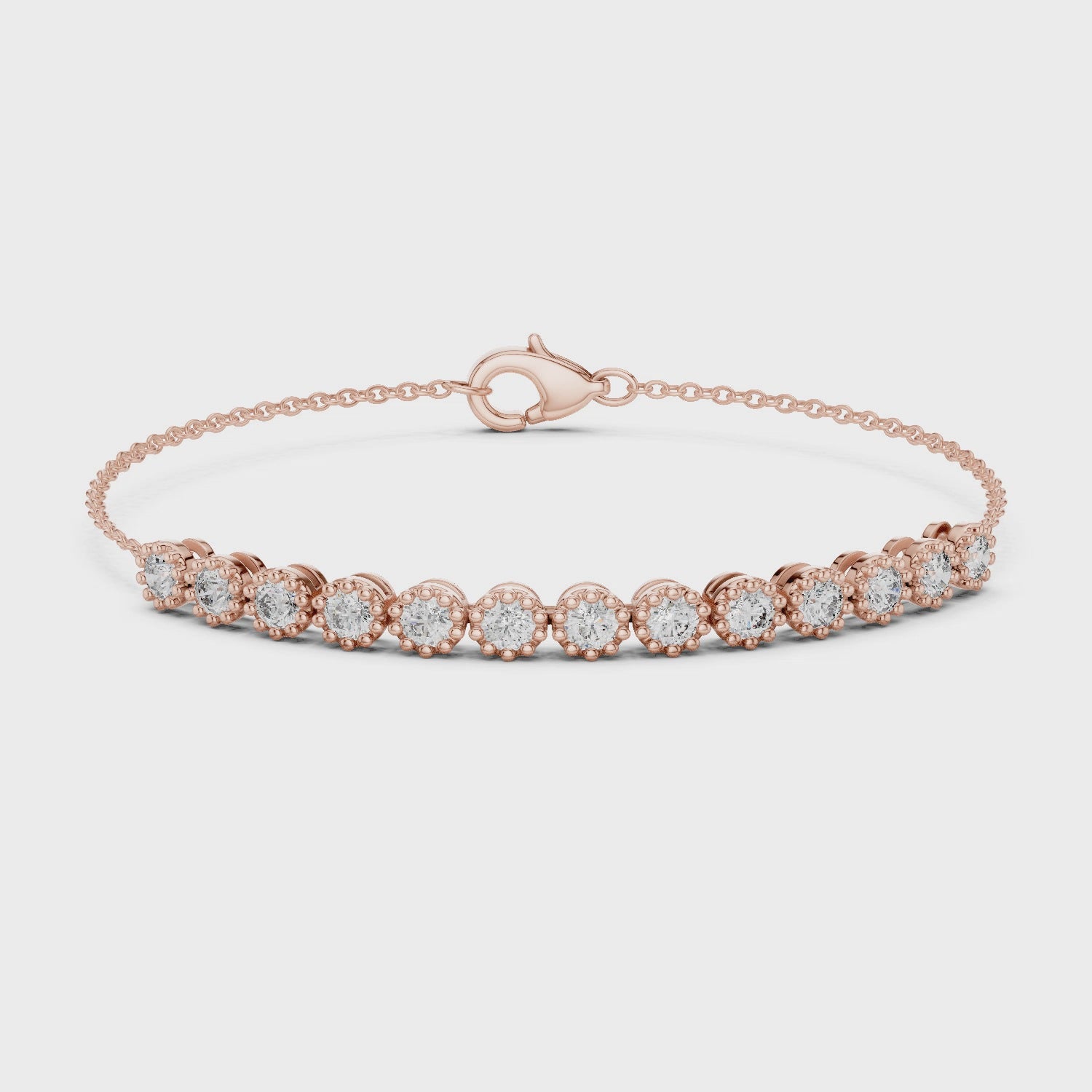White Gold Full Eternity Moissanite Tennis Bracelet – Ultra Luxe Diamond Brilliance