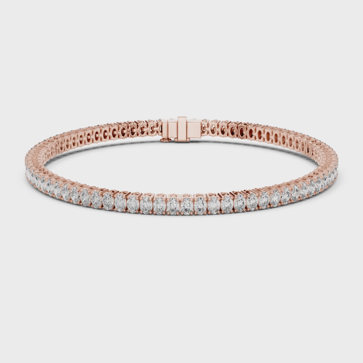 White Gold Wave Moissanite Bracelet – Elegant TwisWhite Gold Full Eternity Moissanite Tennis Bracelet – Ultra Luxe Diamond Brillianceted Diamond Sparkle